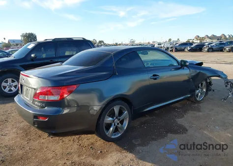 2010 Lexus Is 250C from USA, damaged, VIN JTHFF2C29A2501880